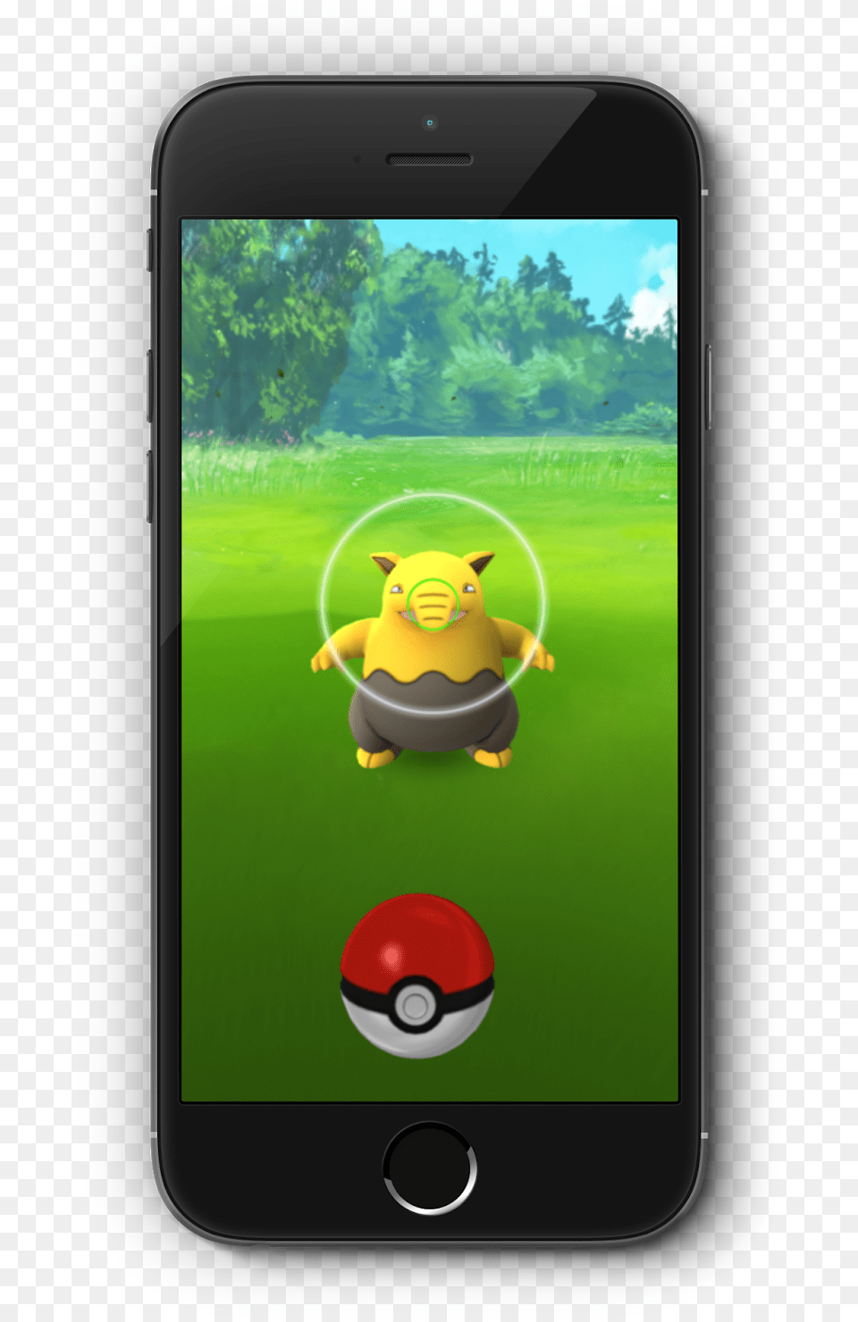 Drowzee Pokmon Go Psyduck Shiny Pokemon Go, Electronics, Mobile Phone, Phone, Grass Free Png Download