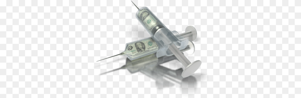 Drug Workplace Rules Syringe Money, Injection, Appliance, Blow Dryer, Device Png