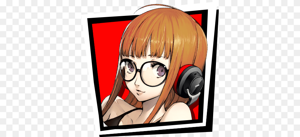 Drugged Wolf Persona 5 Futaba Sakura Cosplay Perruque Halloween, Book, Comics, Publication, Adult Free Png