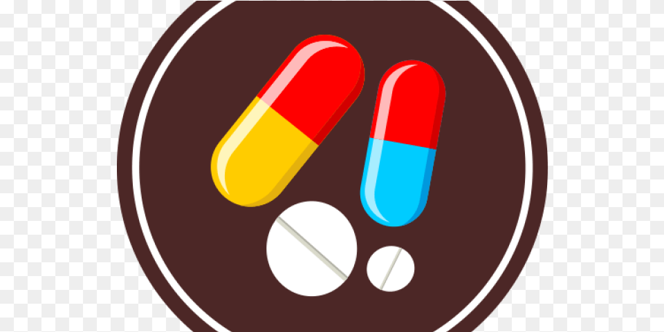 Drugs Clipart Oral Medication Circle, Pill, Capsule Free Png