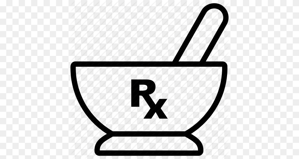 Drugs Healthcare Medical Medicine Mortar Pestle Pharmacy Icon, Cannon, Weapon Png