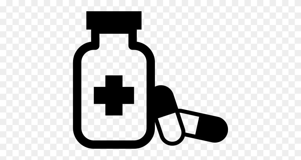 Drugs Icon And Vector For Download, Gray Free Transparent Png