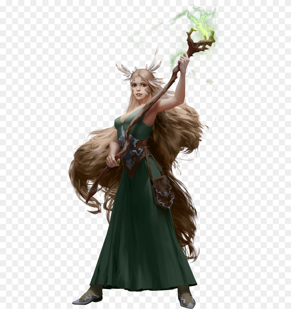Druid Druid, Clothing, Costume, Person, Adult Free Png