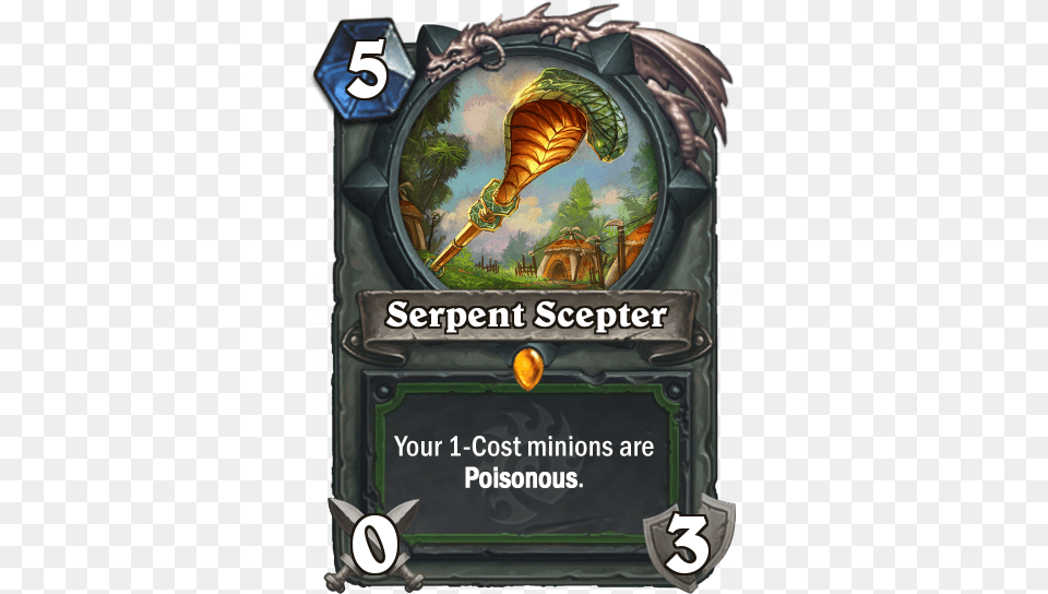 Druid Legendary Weapon Hs Png