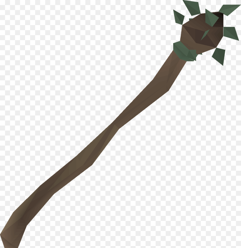 Druid Staff Osrs Druidic Staff, Blade, Dagger, Knife, Weapon Free Png Download