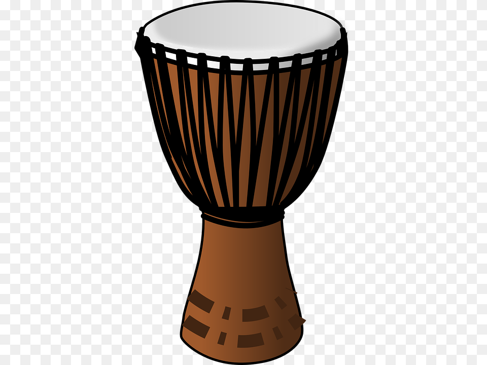 Drum African Wooden Traditional Tribal Natural Djembe Drum Clipart, Musical Instrument, Percussion, Kettledrum, Crib Free Png Download