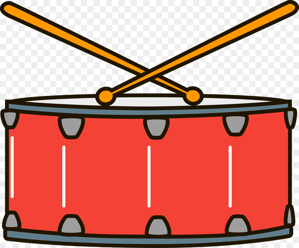 Drum Clipart, Musical Instrument, Percussion, Device, Grass Png