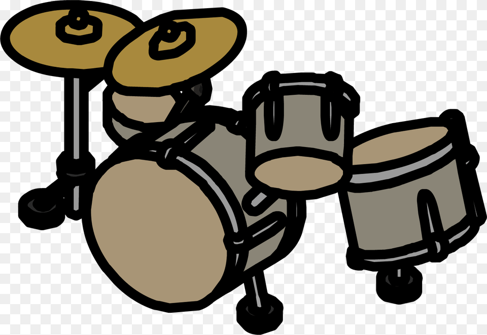 Drum Clipart Club Penguin, Musical Instrument, Percussion, Plant, Person Free Transparent Png