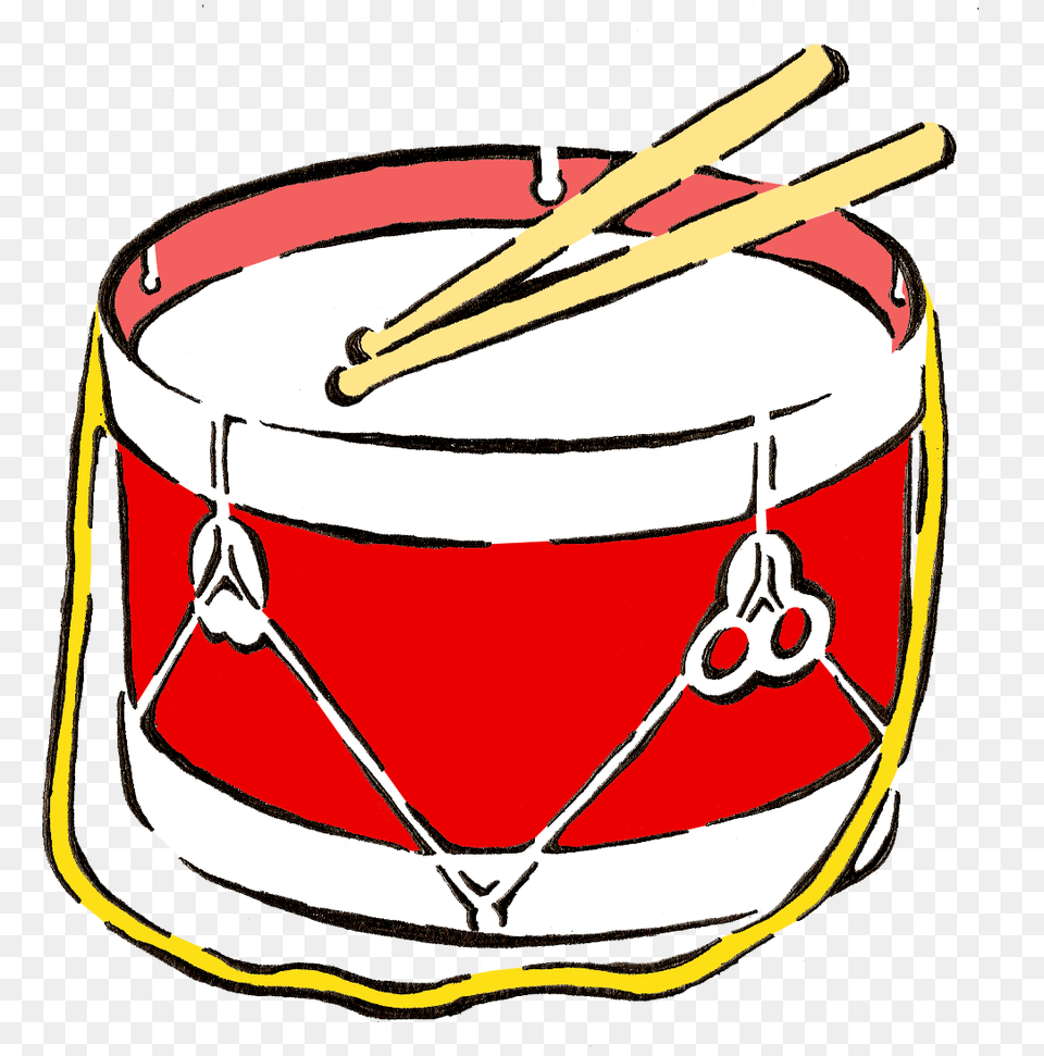 Drum Clipart Draw, Musical Instrument, Percussion, Kettledrum Free Png