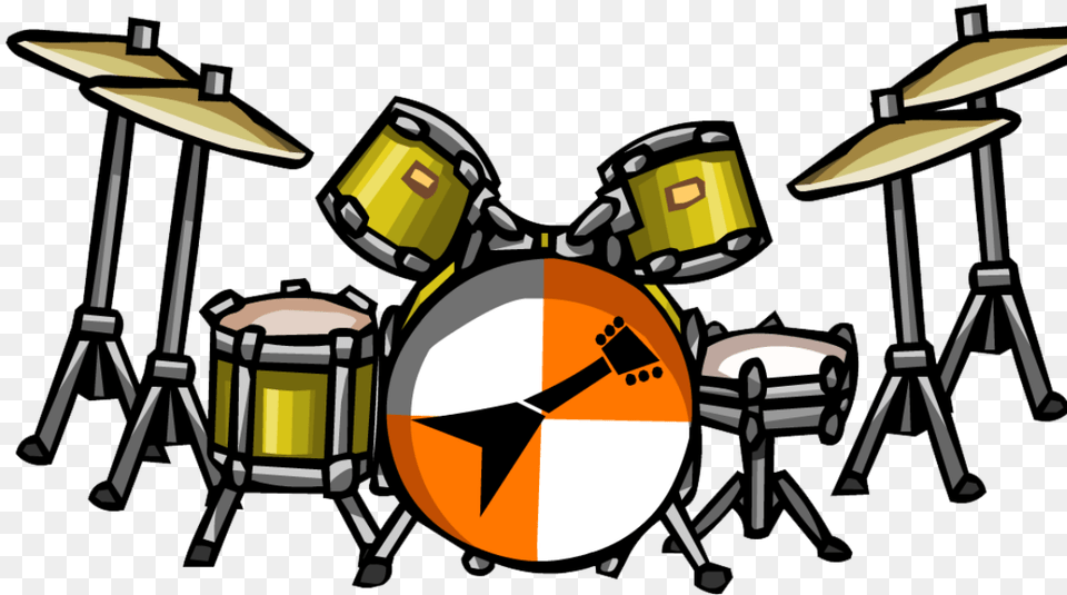 Drum Clipart Drum Kits Percussion Drums Transprent, Musical Instrument, Bulldozer, Machine Free Png Download