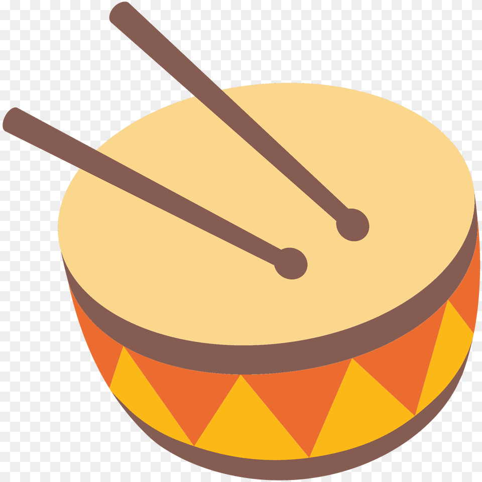 Drum Emoji Clipart, Musical Instrument, Percussion, Kettledrum Free Png