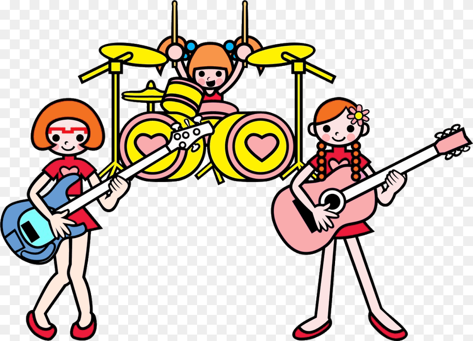 Drum Girls, Person, Performer, Musician, Musical Instrument Free Transparent Png