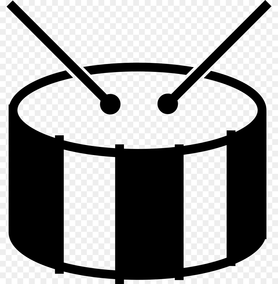 Drum Icon, Musical Instrument, Percussion, Mace Club, Weapon Free Png