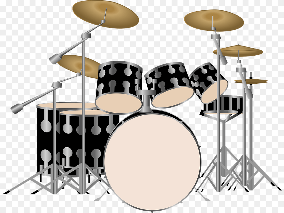Drum Kit No Background, Musical Instrument, Percussion, Chandelier, Lamp Free Png