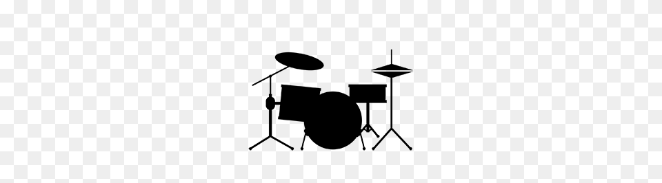 Drum Set Black And White Transparent Drum Set Black And White Free Png