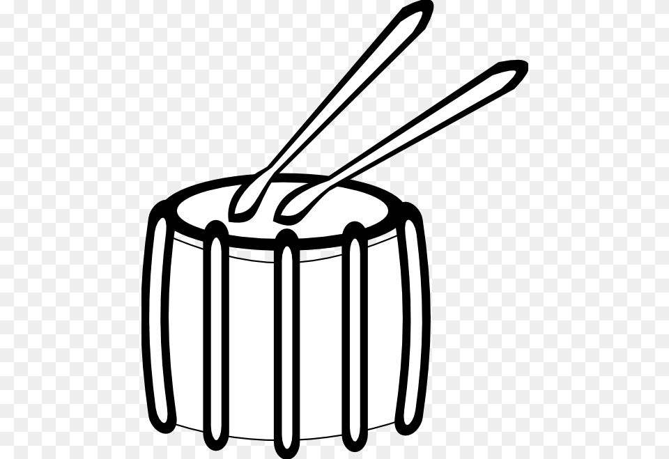 Drum Set Clipart Black And White, Musical Instrument, Percussion, Cutlery, Smoke Pipe Png Image