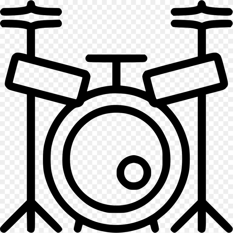Drum Set Comments Drum Icon Transparent, Musical Instrument Free Png