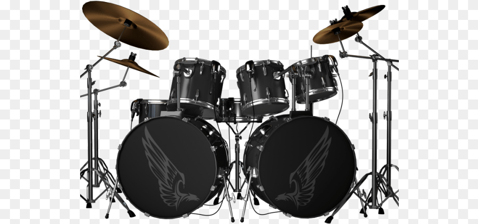 Drum Set Transparent, Musical Instrument, Percussion Png