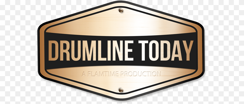 Drumline Today Podcast Live365, Badge, Logo, Symbol, Blackboard Png Image