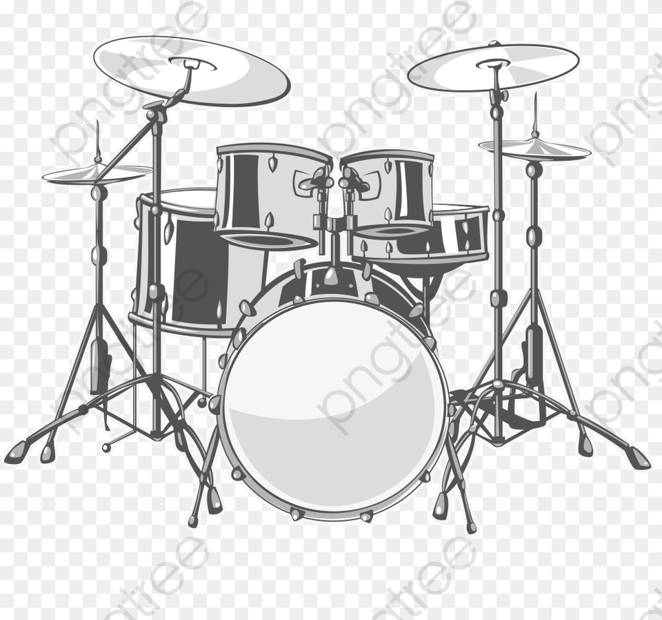 Drums Music Hand Painted Drums Transparent Image Drums Illustration, Musical Instrument, Drum, Percussion, Device Free Png Download