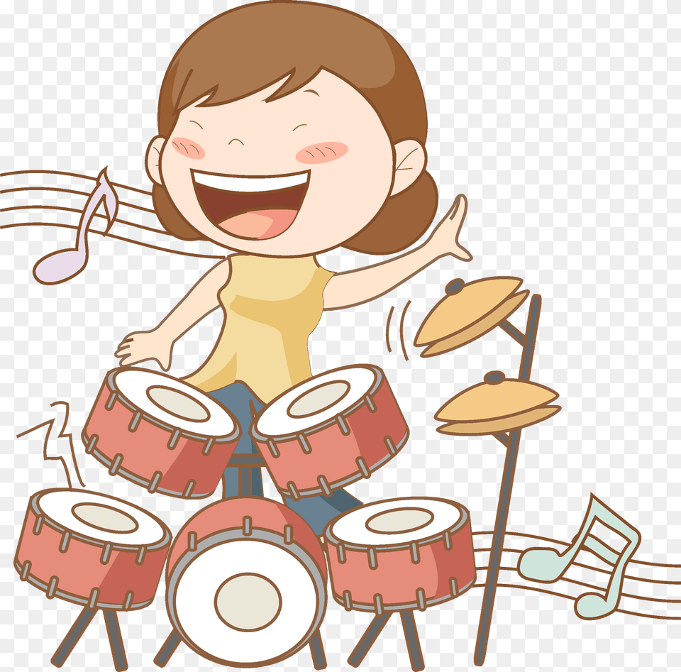 Drums Singer Clip Art Singing, Baby, Person, Face, Head Png Image