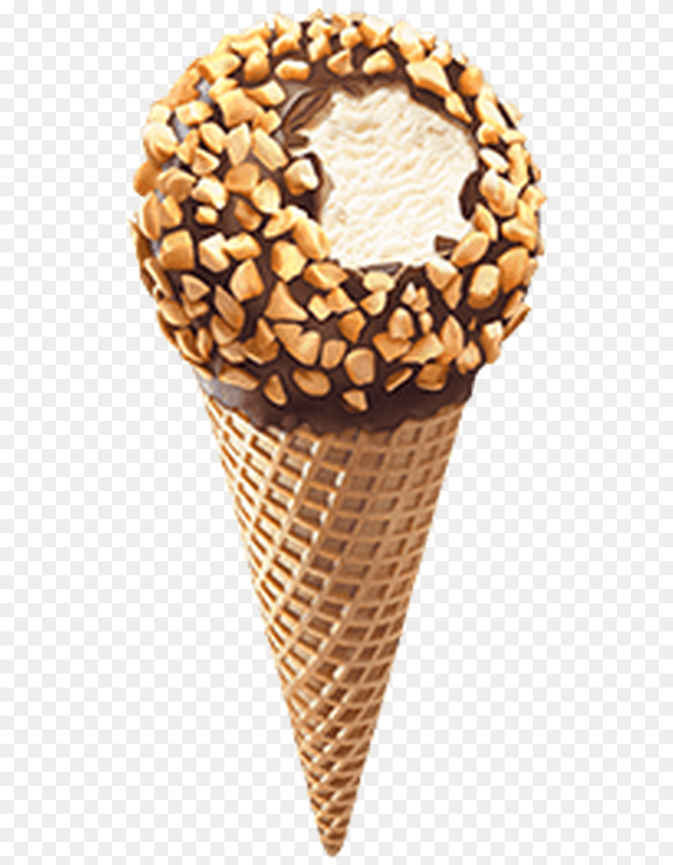 Drumstick Ice Cream Strawberry, Dessert, Food, Ice Cream, Accessories Free Png