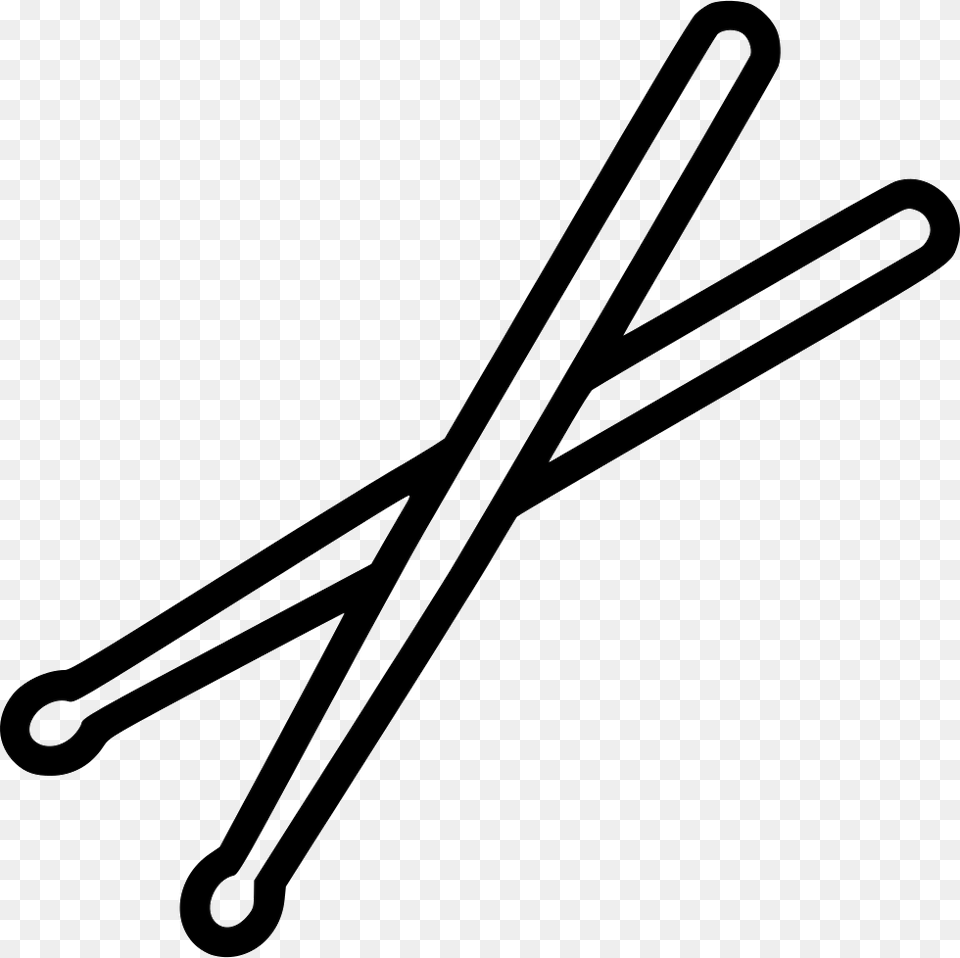 Drumsticks Icon, Bow, Weapon, Stick Png Image