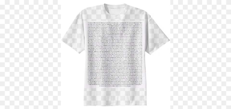 Drunk History Of Fall Out Boy Script 38 Tristan Fighting Three Knights, Clothing, T-shirt, Shirt, Text Png Image