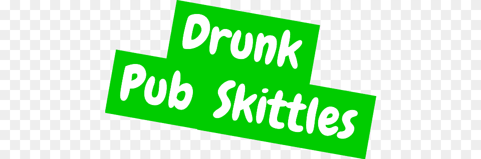Drunk Pub Skittles Pub, Green, Text Free Png