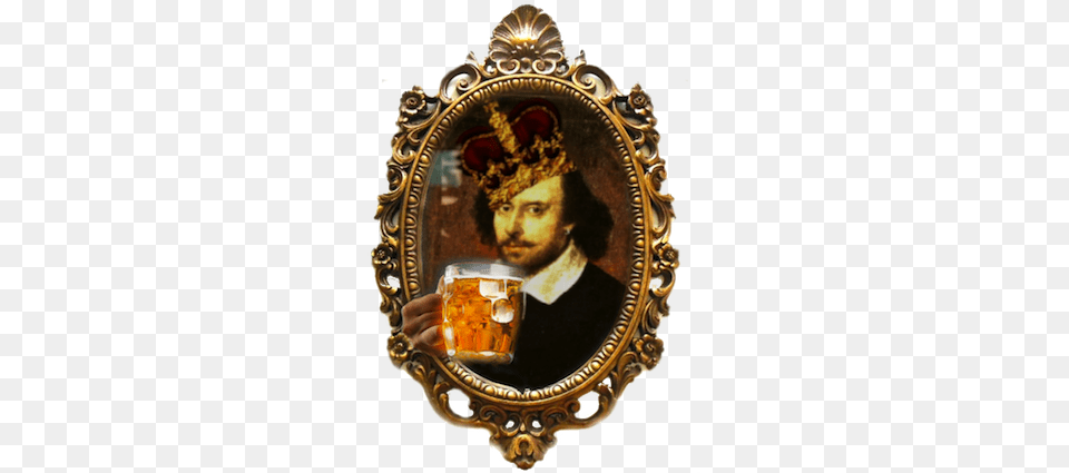 Drunk Shakespeare Was Recently Nominated For An Off Sonnets Nook Book Author William Shakespeare, Photography, Art, Painting, Alcohol Free Png