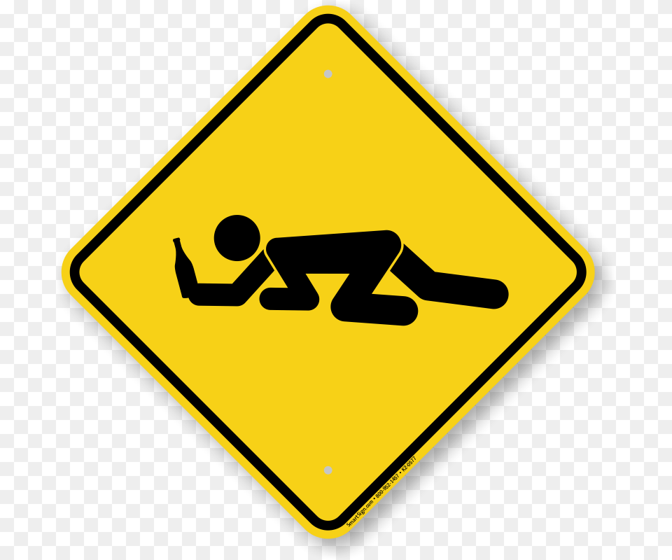Drunk Student Crossing Symbol Sign Bear Zone, Road Sign, Disk Png