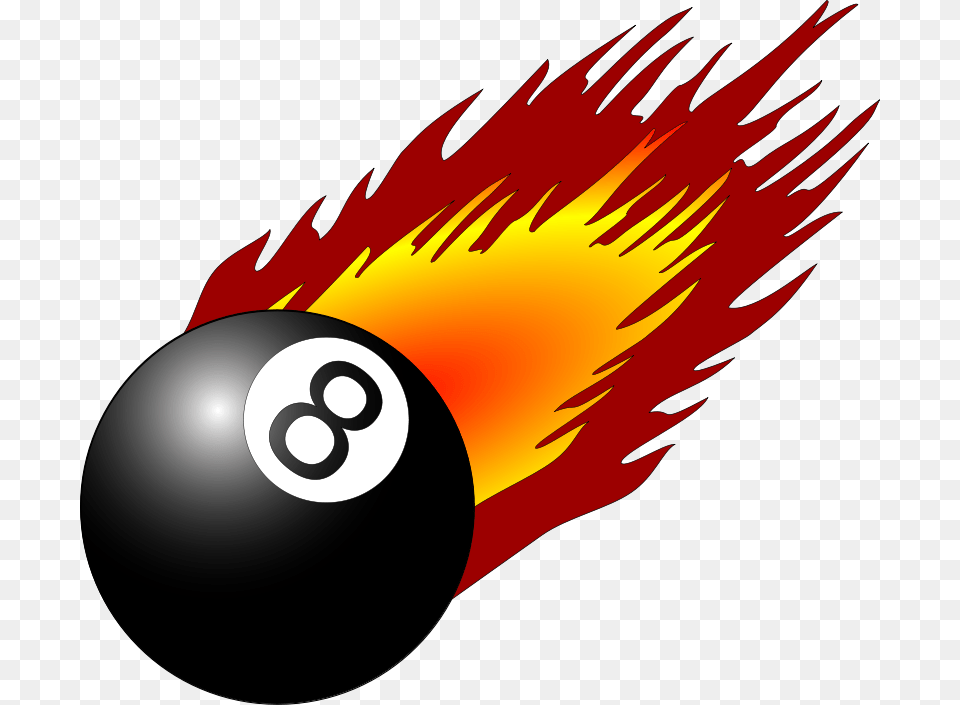 Drunken Duck 8ball With Flames, Furniture, Table, Animal, Fish Png Image