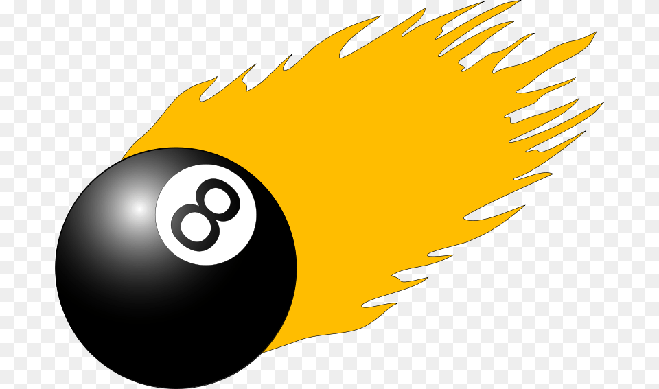 Drunken Duck 8ball With Flames, Animal, Fish, Sea Life, Shark Free Transparent Png
