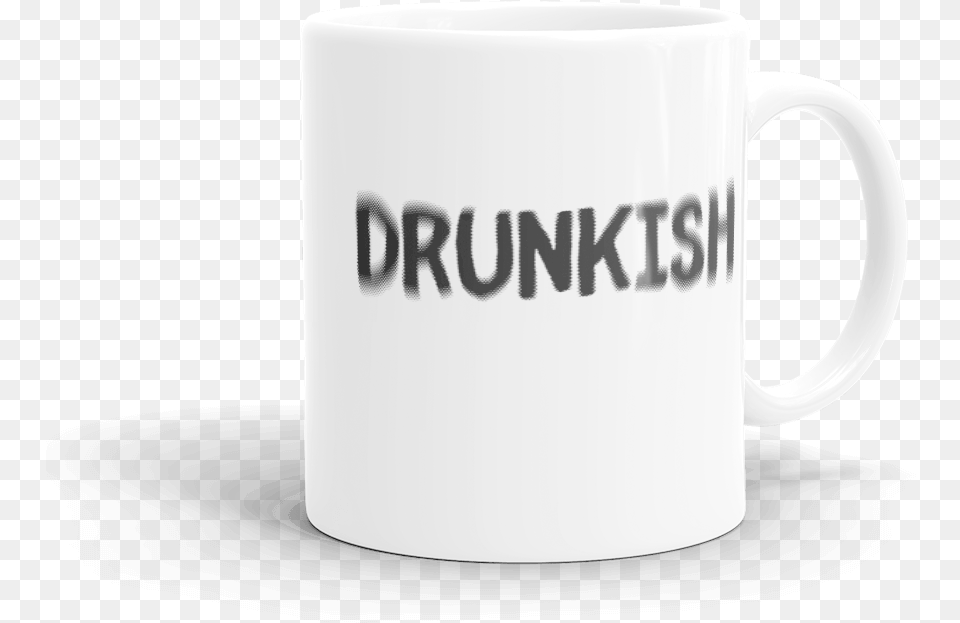 Drunkish Black Mower Logo Steve Mockup Handle On Right, Cup, Beverage, Coffee, Coffee Cup Free Png Download