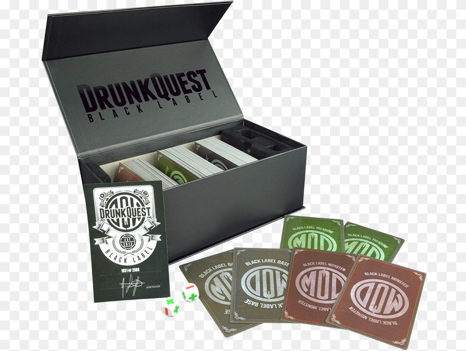 Drunkquest Backs, Box Free Transparent Png