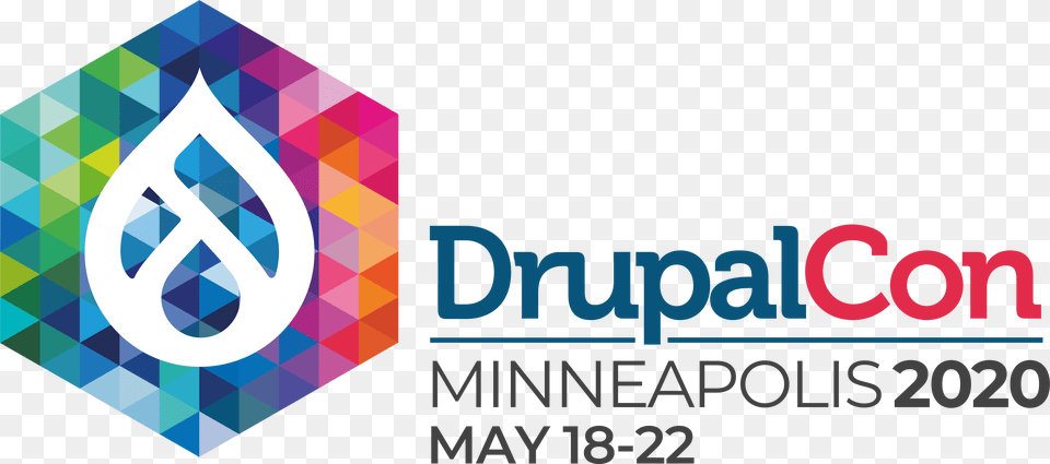 Drupal Open Source Cms Drupalorg Drupalcon Minneapolis 2020, Art, Graphics, Logo Free Png Download