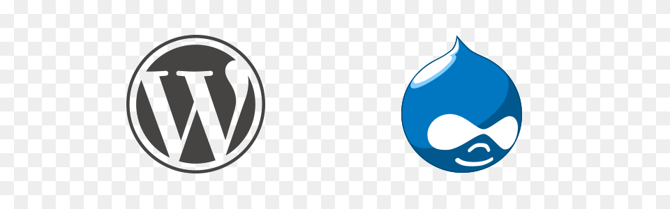 Drupal Vs Wordpress Which Cms Is Better, Logo, Symbol Free Png Download