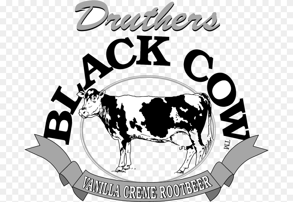 Druthers Black Cow Vector I39ll Love You 39til The Cows Come Home Metal Sign Country, Animal, Cattle, Livestock, Mammal Png
