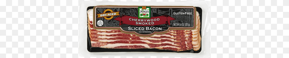 Dry Aged Bacon Sliced Regular Cherry Hardwood Smoked Jones Dairy Farm Bacon Sliced Cherrywood Smoked, Food, Meat, Pork, Ketchup Free Png Download
