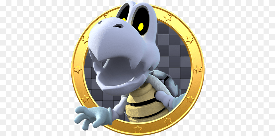 Dry Bones Is The Fourteenth Character In The Mario Mario Party Star Rush Free Png Download
