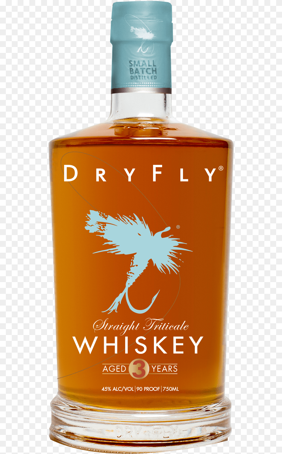 Dry Fly Whiskey, Alcohol, Beverage, Liquor, Bottle Free Transparent Png