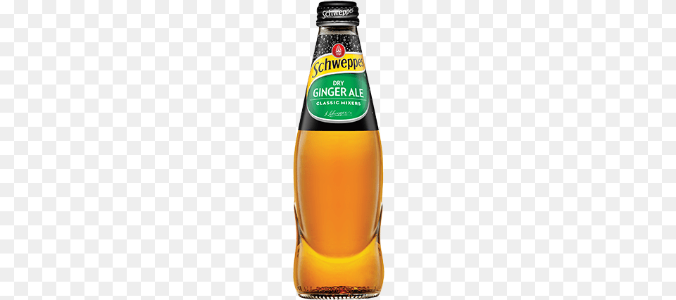 Dry Ginger Ale 300ml Glass Bottled Schweppes Dry Ginger Ale Sold, Alcohol, Beer, Beverage, Bottle Free Png Download