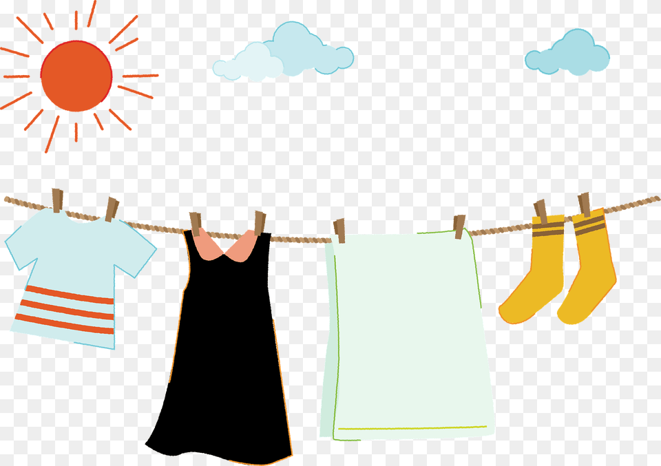 Dry Laundry Clipart, Clothing, Hosiery, Sock, Footwear Free Transparent Png