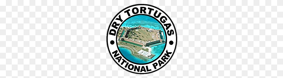 Dry Tortugas National Park Round Sticker, Land, Nature, Outdoors, Sea Free Png Download