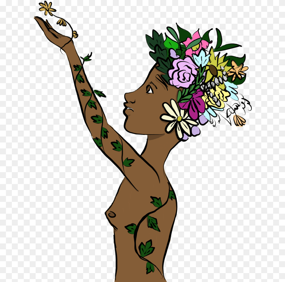 Dryad Cartoon, Graphics, Art, Person, Adult Free Png Download