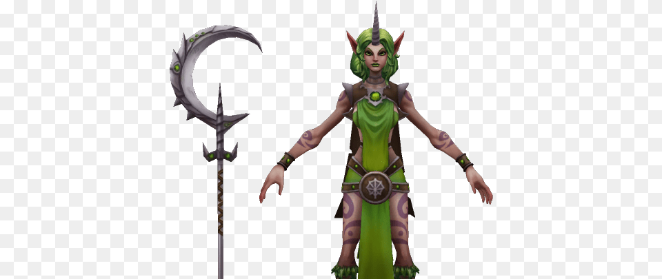 Dryad Soraka Staff Tutorial Action Figure, Person, Clothing, Costume, Adult Png Image