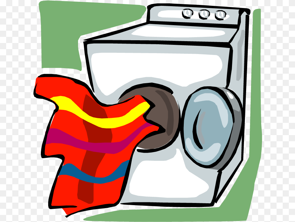 Dryer Clipart Cartoon Clothes Dryer Clipart, Appliance, Device, Electrical Device, Washer Free Png Download