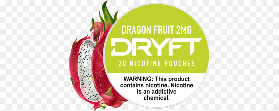 Dryft Dragon Fruit 2mg Nicokick Blog Dragonfruit, Food, Plant, Produce, Advertisement Free Png