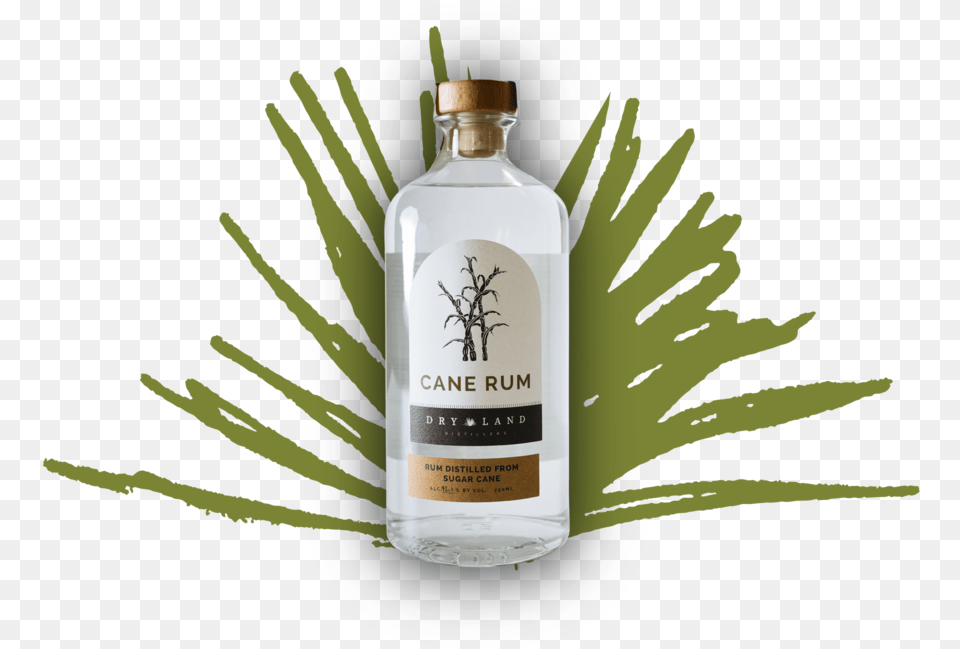 Dryland Website Spirit Rum Notext Dry Land Distillers Gin Label, Alcohol, Beverage, Liquor, Tequila Free Png Download