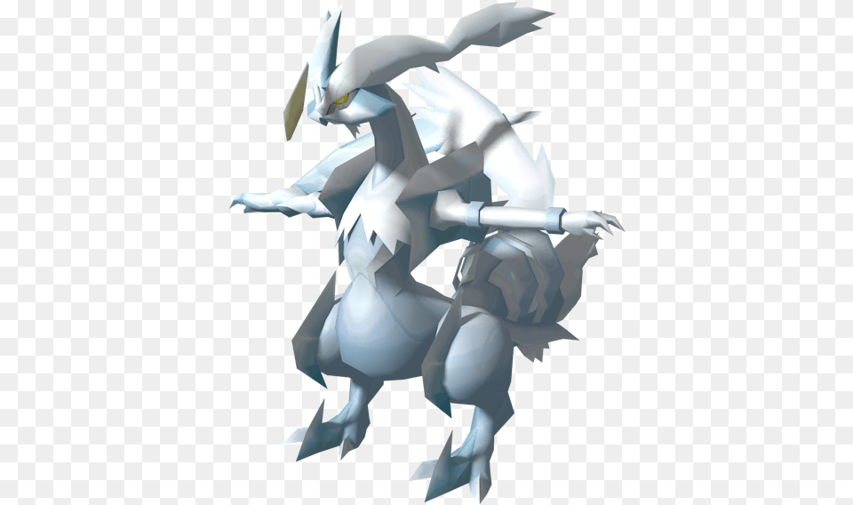 Ds Dsi Pokmon Black 2 White 2 White Kyurem Title White Kyurem 3d Model, Person, Head Free Transparent Png